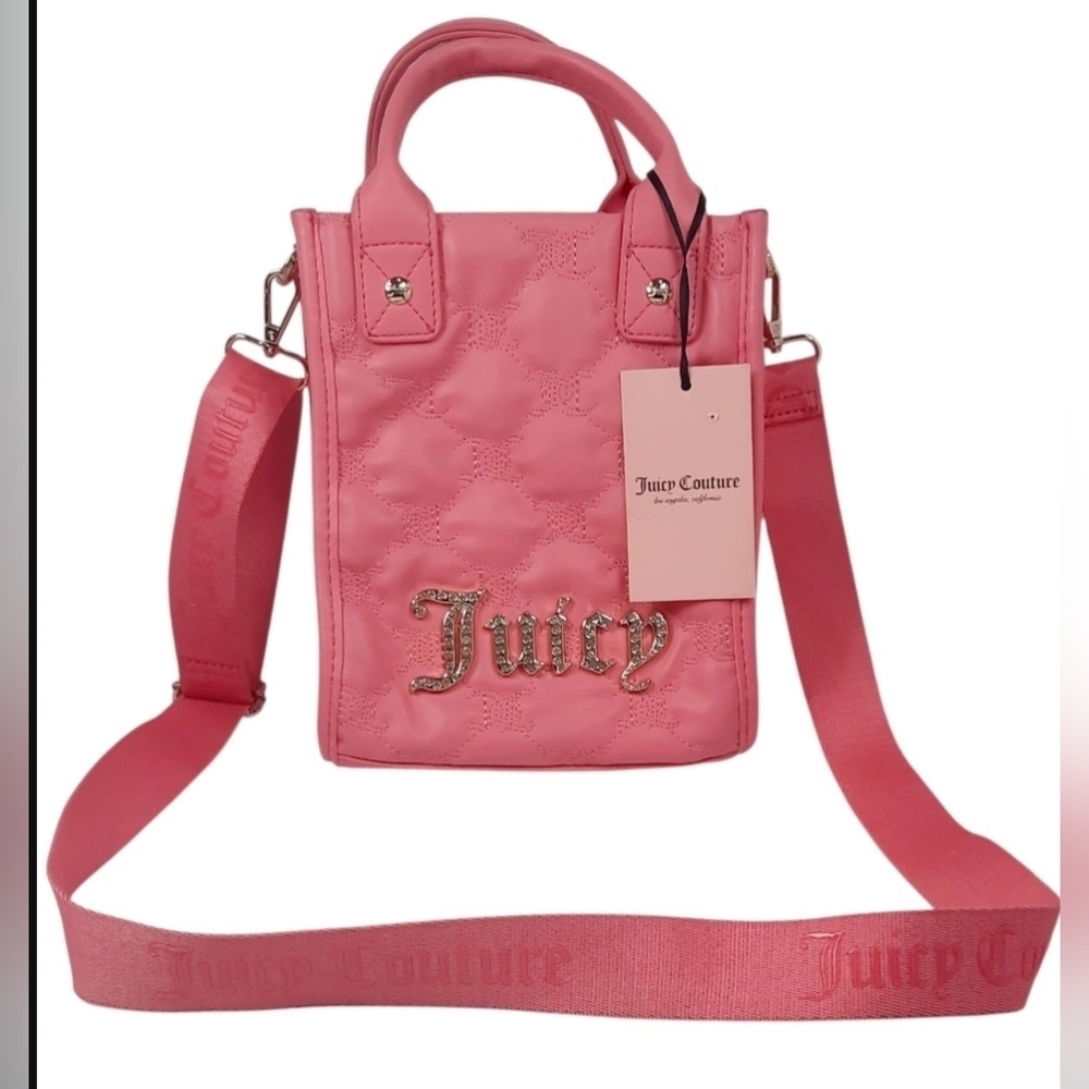 Juicy Couture Pink Quilted Crossbody/Handbag- NWT Never Used